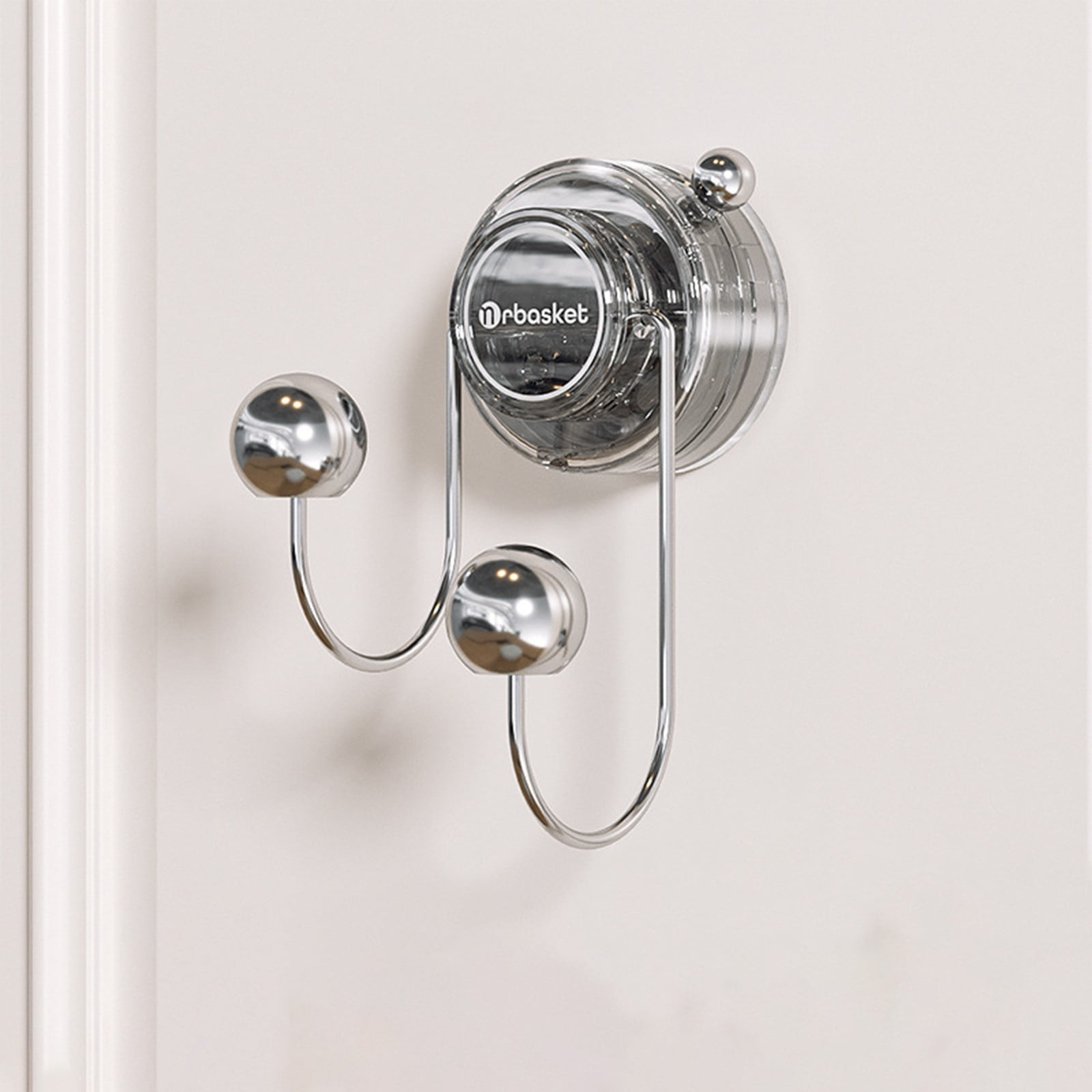 Plastic Suction Cup Hooks No-Drill Shower Hooks Bath Hook Holder for ...