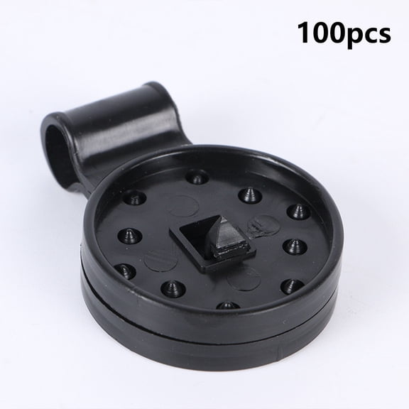 Plastic Sunscreen Net Buckles 100Pcs, Greenhouse Shade Cloth Clips, Vegetable Garden Fixing Fasteners for UV Protection Mesh Installation