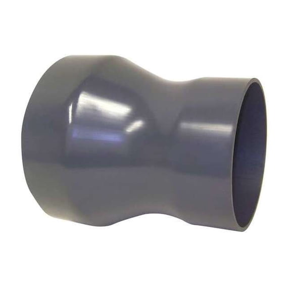 Duct Reducer, 6 in x 4 in Duct Dia, Type I PVC, 8-3/4" L