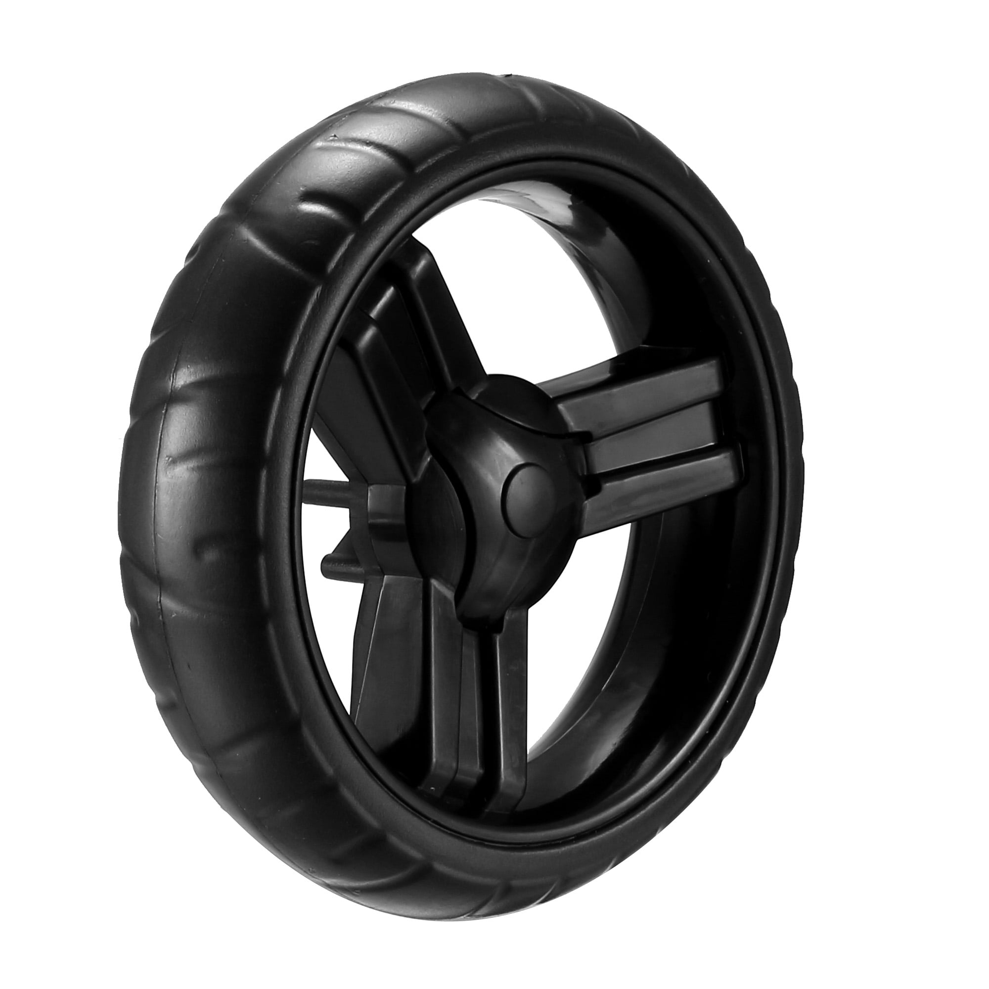 Plastic Swivel Pulley Wheel 130mm/5.1inch Dia Single Wheel 6mm Mounting