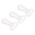 thumbnail image 1 of Plastic Swivel Snap Hook Rotary Lobster Clasp Buckle for Backpack Luggage Webbing Strap, Cream, 3 Pack, 1 of 6