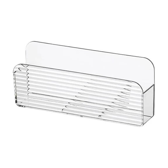 Plastic TV Remote Holder Without Mounting Holes Easy Installation Space Saving