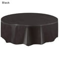 thumbnail image 1 of Plastic Table Cloth Disposable , Disposable Table Cloths for Parties, Weddings, Decorative Round Tablecloths, 2.13M Pink Plastic Tablecloth, Leakproof & Sturdy, 1 of 2