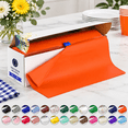 Plastic Table Cloth Roll - 54in X 100 Ft. Cover Orange - Walmart.com