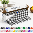 Plastic Table Cloth Roll - 54in X 300 Ft. Cover Gingham - Walmart.com