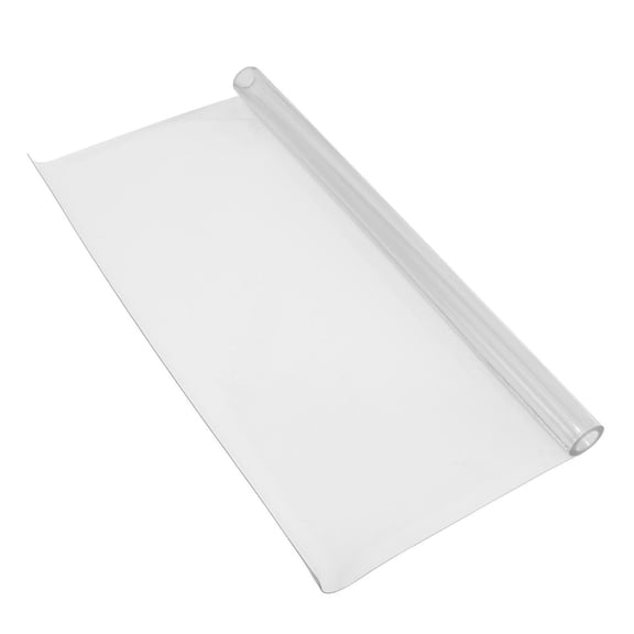 Plastic Table Cover 42 x 72 Inch, Clear Desk Protector, 1.5mm Thick Waterproof Tablecloth for Dining Room Office Furniture