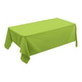 thumbnail image 1 of Plastic Table Cover, Disposable Tablecloth, Large Plastic Rectangle Table Cover Wipe Clean Party Tablecloth, Heavy-Duty Durable Plastic, 72x54 Inch Size, Solid Color, Tear and Stain Resistant, 1 of 8