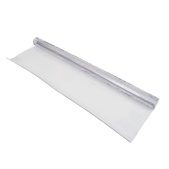 Plastic Table Cover, PVC Tablecloth Protector 42' X 84' Rectangle 1.5mm Thick, Waterproof Oilproof Heat-Resistant Table Pad for Dining Kitchen Table, Office Desk, Fits Marble Wood Glass Tables