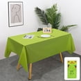 thumbnail image 1 of Plastic Table Cover Rectangle Waterproof Wipe Clean Durable Material Non-Slip & Easy to Clean for Parties Events and Gatherings, 1 of 9