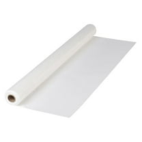 Plastic Table Cover Roll - White Tablecloth - 300ft x 40in - Party Table Cover - Disposable Table Runner - Event & Craft Supplies