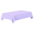 thumbnail image 1 of Plastic Tablecloth 54 X 108 Inch Disposable Table Cloth For 6FT Rectangle Tables Leakproof Sturdy Thick Table Cover For Picnic And Wedding, 1 of 9