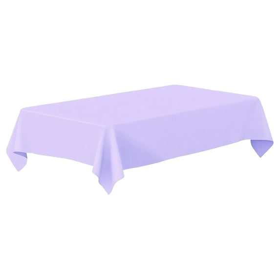 Plastic Tablecloth 54 X 108 Inch Disposable Table Cloth For 6FT Rectangle Tables Leakproof Sturdy Thick Table Cover For Picnic And Wedding