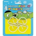 Plastic Tablecloth Clips, 2 in, White, 4ct