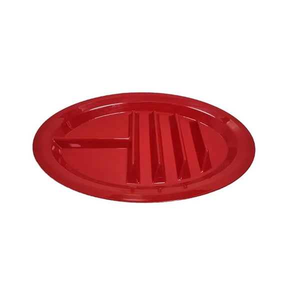 Taco Holder Plates, Reusable Corn Tortilla Trays with Dividers, Large Taco Serving Plates for Parties, BBQs, and Family Dinners