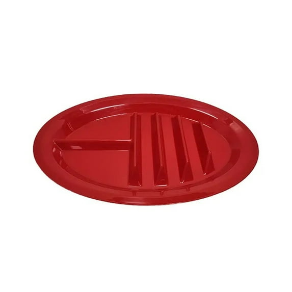 Taco Holder Plates, Reusable Corn Tortilla Trays with Dividers, Large Taco Serving Plates for Parties, BBQs, and Family Dinners