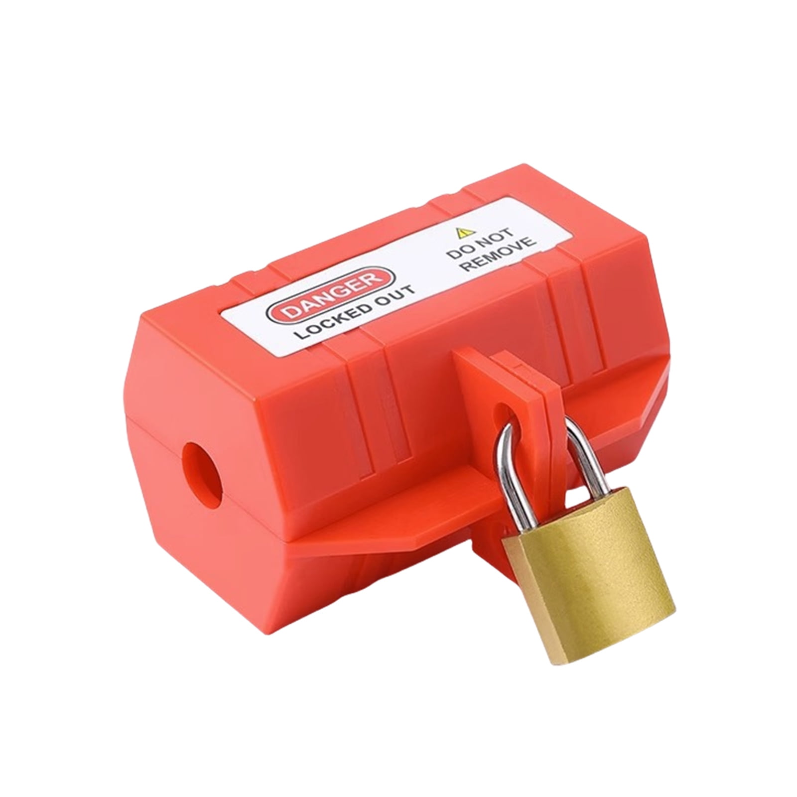 Plastic Tagout Plugs Power Lock Plug Lockout Device Industrial ...