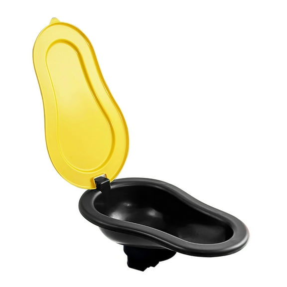 Plastic Temporary Toilet with Lid Travel Urine Toilet Thicken Workers Urine Bucket Camping Travel Potties for Adults