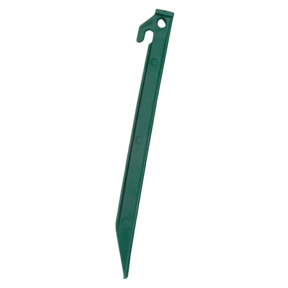Plastic Tent Stakes,9.06 Inch Heavy-Duty Plastic Canopy Stakes for Camping,Beach,Garden & Outdoor Decorations,Lightweight Rust-Proof Sand Anchors,Reuasble Yard Inflatable Stakes (Blackish Green)