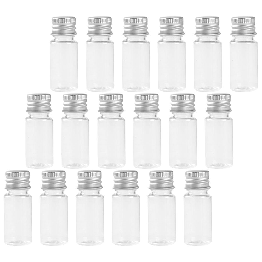 MERRYHAPY 30 pcs Clear Plastic Storage Tubes with Caps for Candy, Beads ...