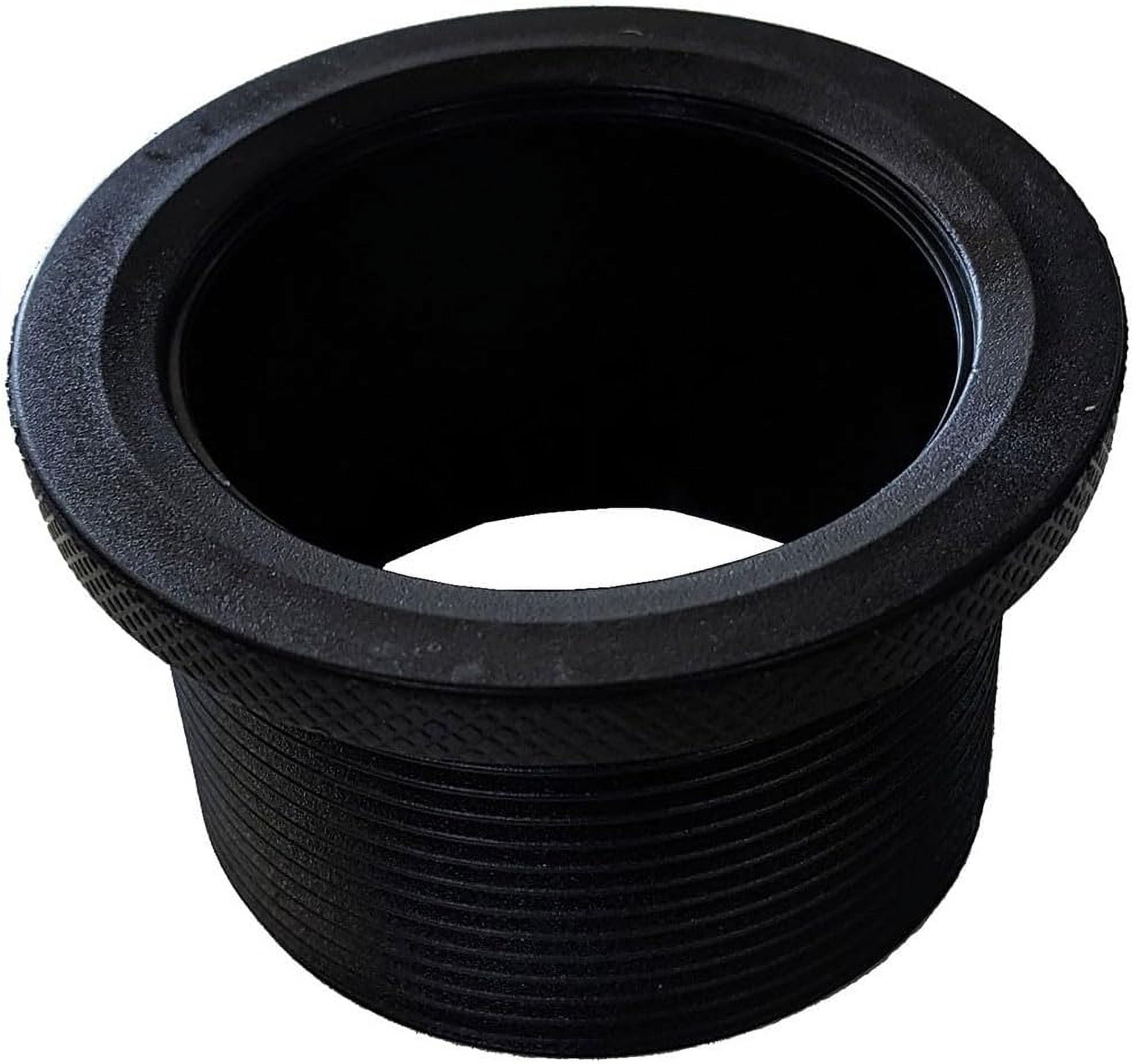 Plastic Threaded Fitting Gasket Seal Adapter For 2 Inch No Hub Drain