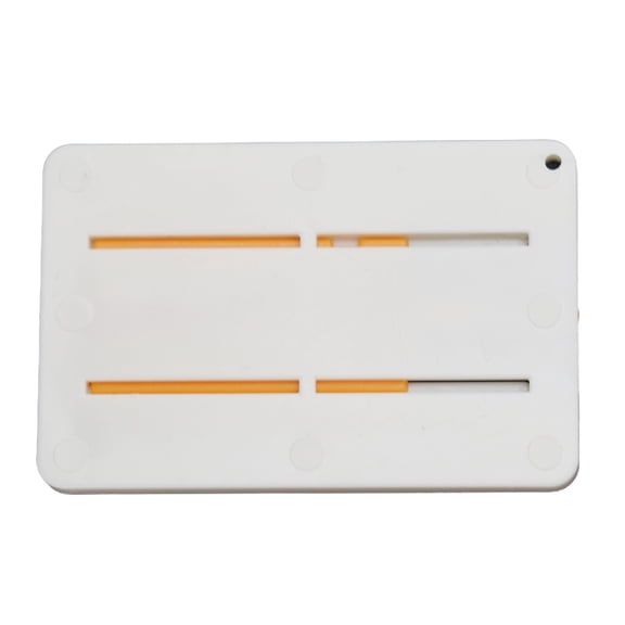 Plastic Tire Tread Ruler 0 - 20Mm Vernier Depth Caliper Tire Tread Depth Ruler