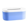 thumbnail image 1 of Plastic Tissue Box Cover Organizer 8.27x5.12in Water-Resistant Storage for Kitchen/Bathroom Vanity (6 Colors 0.47lb)​, 1 of 6