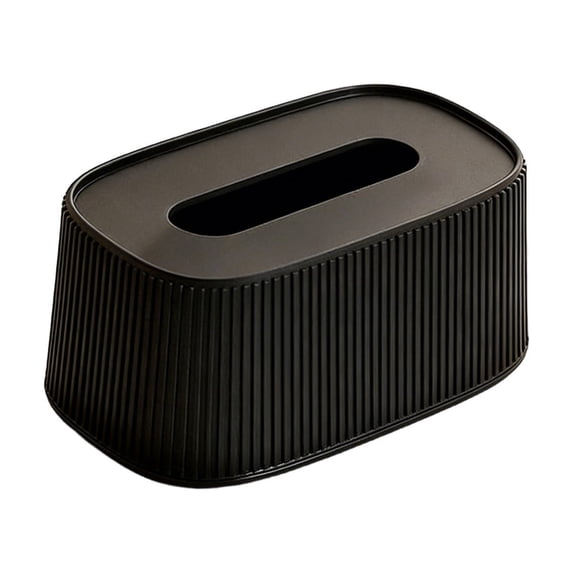 Plastic Tissue Box Dispenser for Facial Tissues Napkin Storage Home Office Car Use