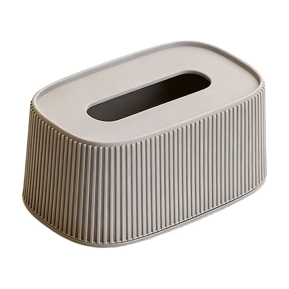 Plastic Tissue Box Dispenser for Facial Tissues Napkin Storage Home Office Car Use