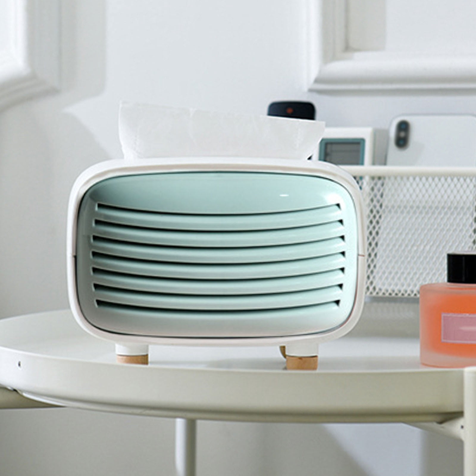 Plastic Tissue Box Holder, Multi-Functional Tissue Box Cover, Tissue ...