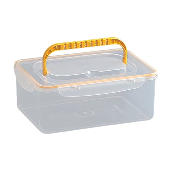 Plastic Tool Box with Handle,Heavy Duty Organizer Tool Box, Portable Tool Box Organizer for Household Workshops