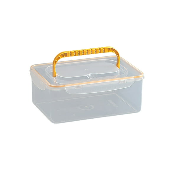 Plastic Tool Box with Handle,Heavy Duty Organizers Tool Box, Portable Tool Box Organizers for Household Workshops