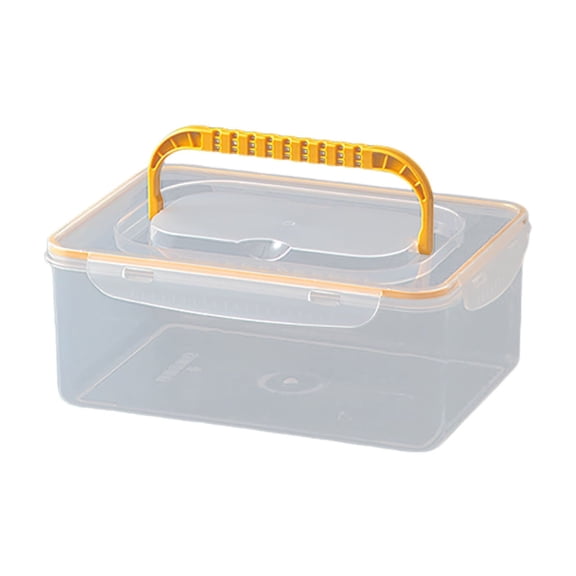 Plastic Tool Box with Handle,Heavy Duty Organizers Tool Box, Portable Tool Box Organizers for Household Workshops