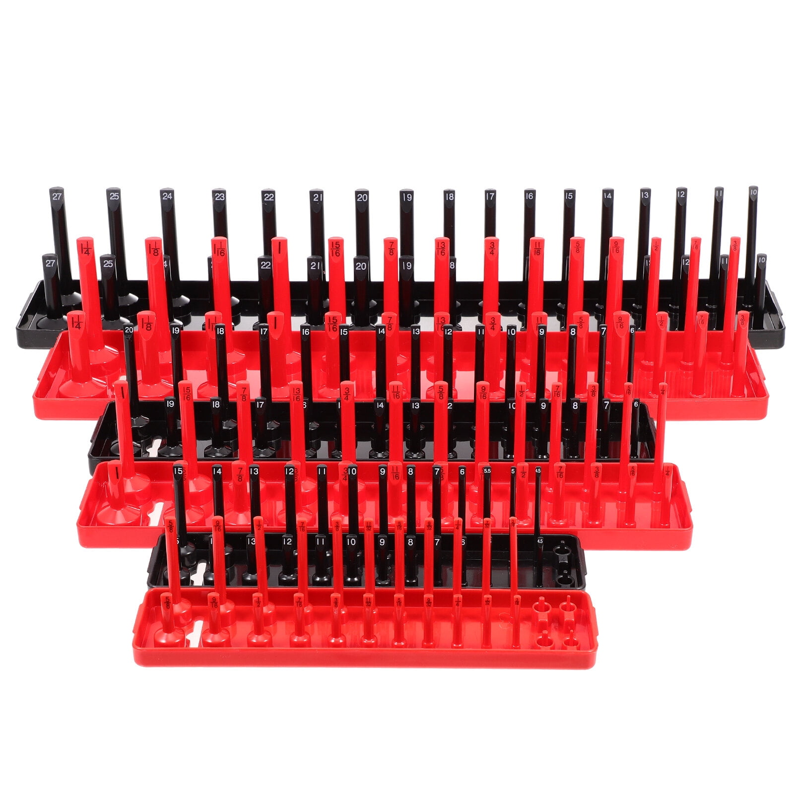 Tineasur 6Pcs Socket Holder Set Assorted Color Durable Socket ...