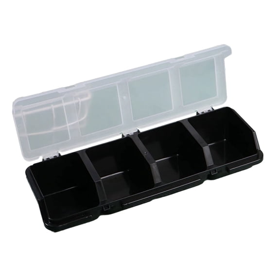 Plastic Tool Organization Box Multifunctional Electronic Tool Box Rigid Transport for Car Storage