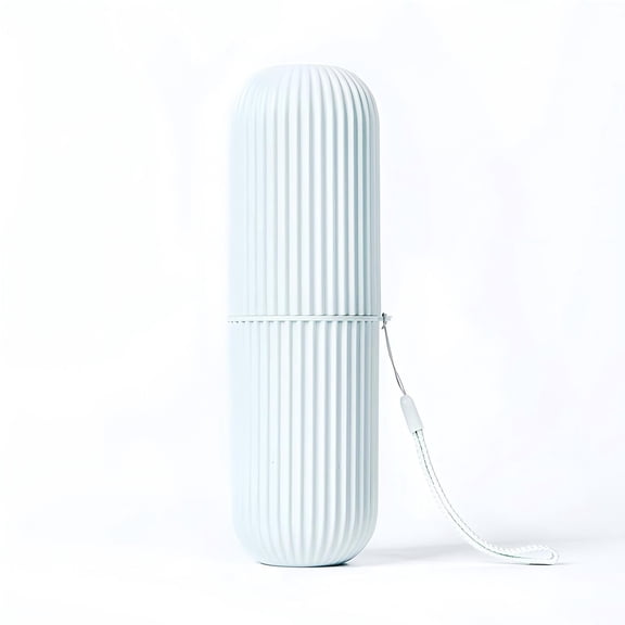 Plastic Toothbrush Box, Portable Toothbrush Cup, Brushing and rinsing Cup Set, Dental jar, Large Toothpaste Tube, Dental Appliance Storage Box