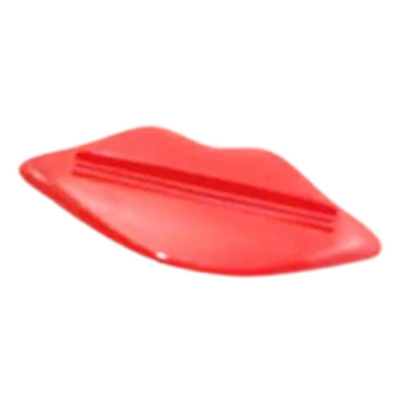 Plastic Toothpaste Tube Squeezer Easy Dispenser Rolling Holder Bathroom Red by Toyeng
