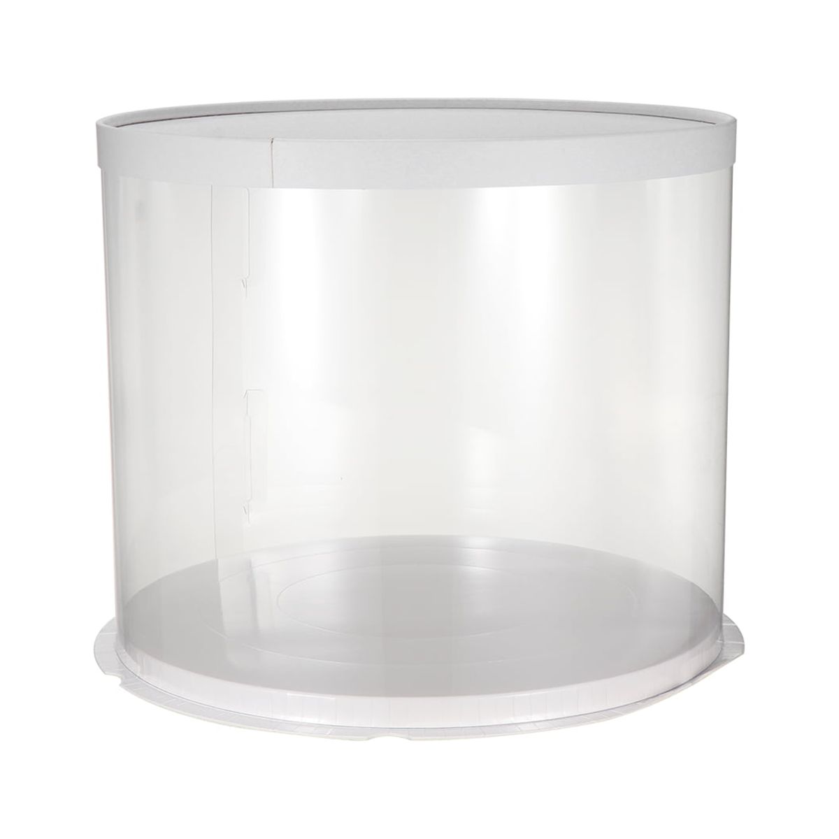 Plastic Transparent Cake Box Round Cake Packaging Boxes Organizer for