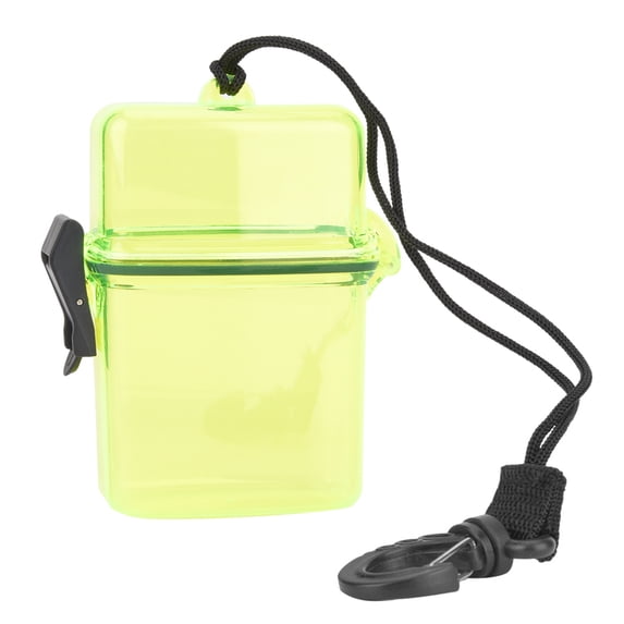 Plastic Transparent Underwater Kayak Sealing Box with Rope Hook for Surfing Canoe Kayak Diving Accessories