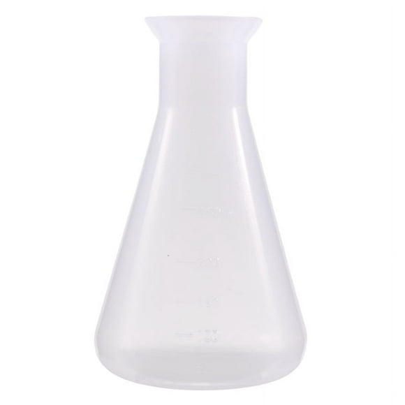 Plastic Transparent laboratory chemical flasks Container Bottle - 250 ml G22603