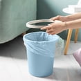 thumbnail image 1 of Plastic Trash Can 3 Gallon Waste Bin with Inner Ring Striped Design, Compact Garbage Container for Kitchen Bathroom Bedroom Office Use, 1 of 6
