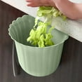thumbnail image 1 of Plastic Trash Can with Pressure Ring - Small Wastebasket for Kitchen Bathroom Bedroom Office Dormitory - Compact Garbage Bin with Lid for Home Organization - 1 Pack 7.87x6.5x6.5 Inch, 1 of 6