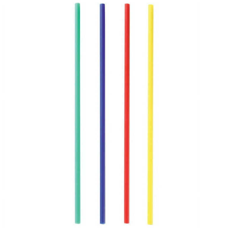 Plastic Treat Stick - 6 Length x 0.15 Diameter - Assorted Color (50  pieces)