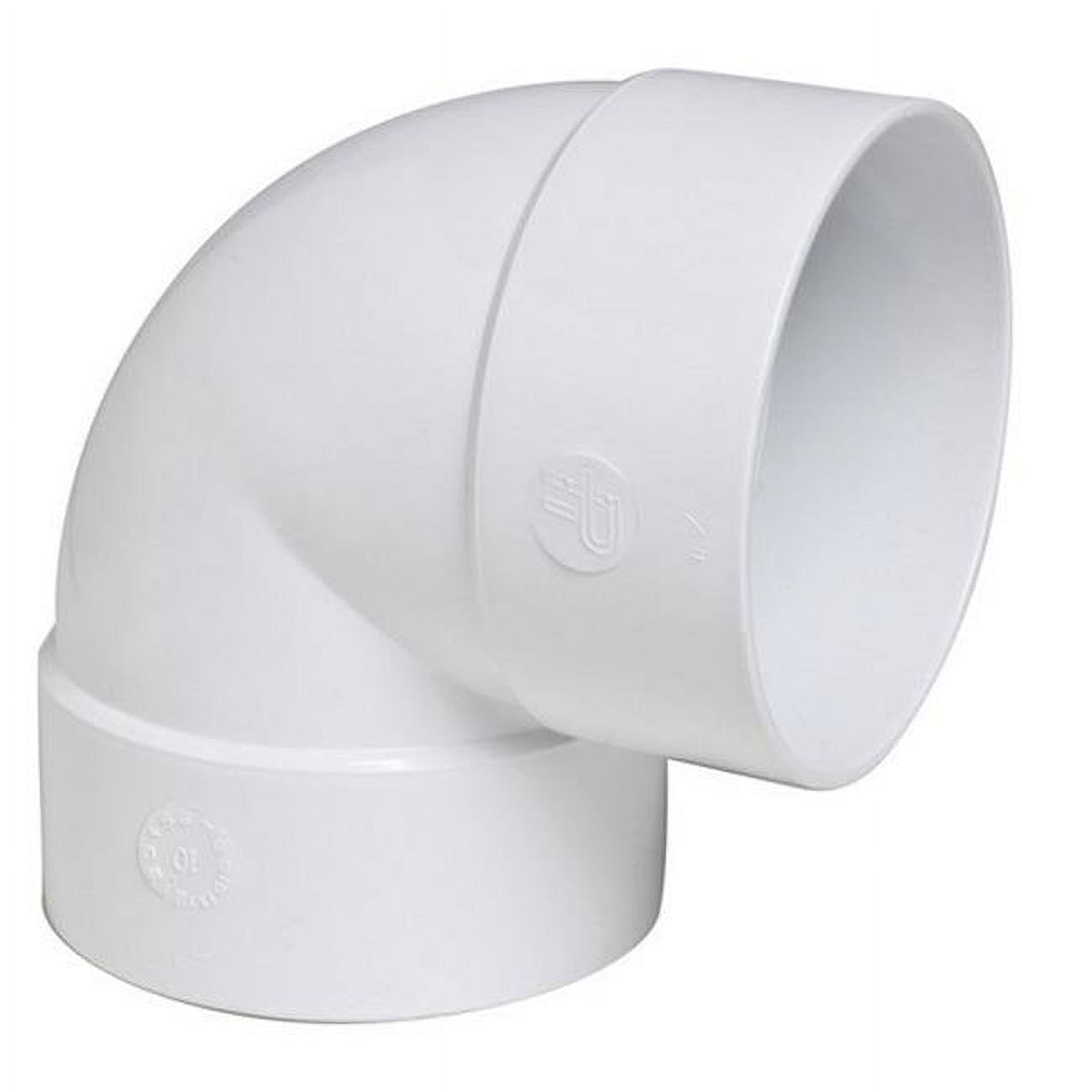 Plastic Trends P204 4 in. Degree Elbow