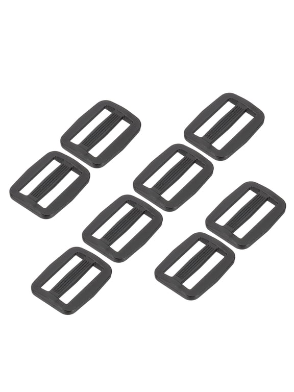 Plastic Tri-glide Slide Buckle Belt Adjuster Sliders Webbing Strap Fasteners for Bag Belt Dog Cat Collar Harness 1 Inch