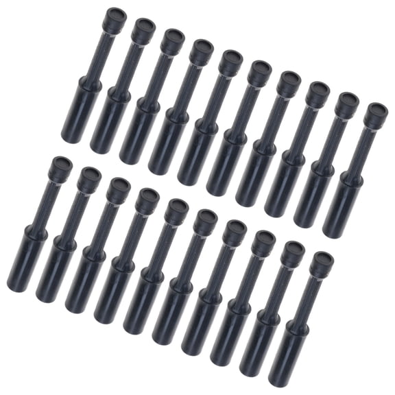 Plastic Tube Stoppers Suitable For Pneumatic Systems Secure Seal Design PP4 To PP16 Size Quick Connection Feature 20pcs