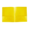 thumbnail image 1 of Plastic Two Pocket Folders, 2 Pocket Folders with Business Card Holder for Letter Size Paper, Poly Folders, Plastic Folders with Pockets, File Folders with Pockets for School Business, 1 of 5