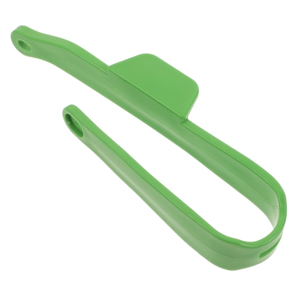 Plastic U Shaped Chain Slider Green Motorcycle Swing Arm Protector with Debris Protection