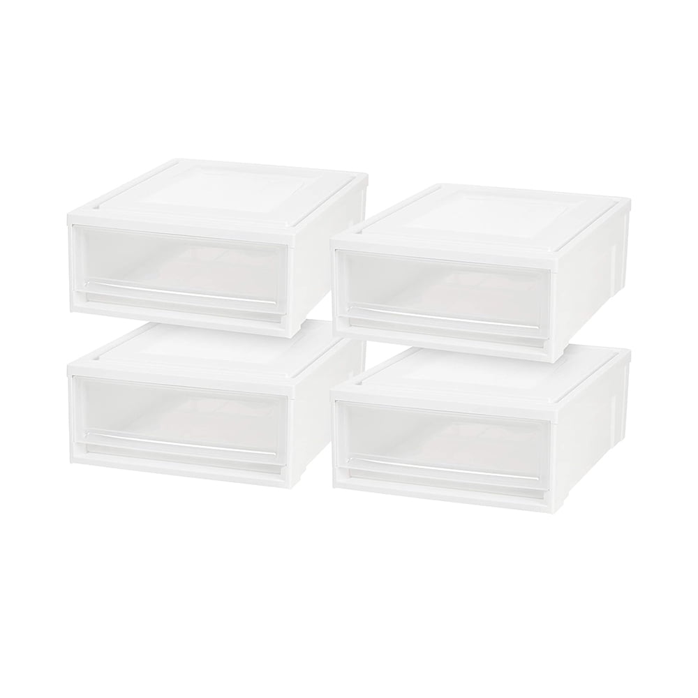 Plastic Under Bed Storage Containers, Stackable Storage Bin with ...