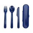 thumbnail image 1 of Plastic Utensil Set, 4 Piece- with Case, 1 of 2