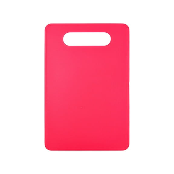 Plastic Utility Cutting Board with Handles, Dishwasher Safe, Thick Chopping Board, Large Size, Easy Grip Handle, for Kitchen Green